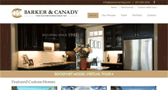 Desktop Screenshot of barkercanady.com